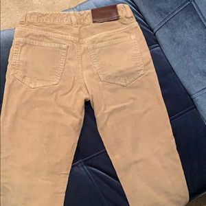Corduroy polo pants